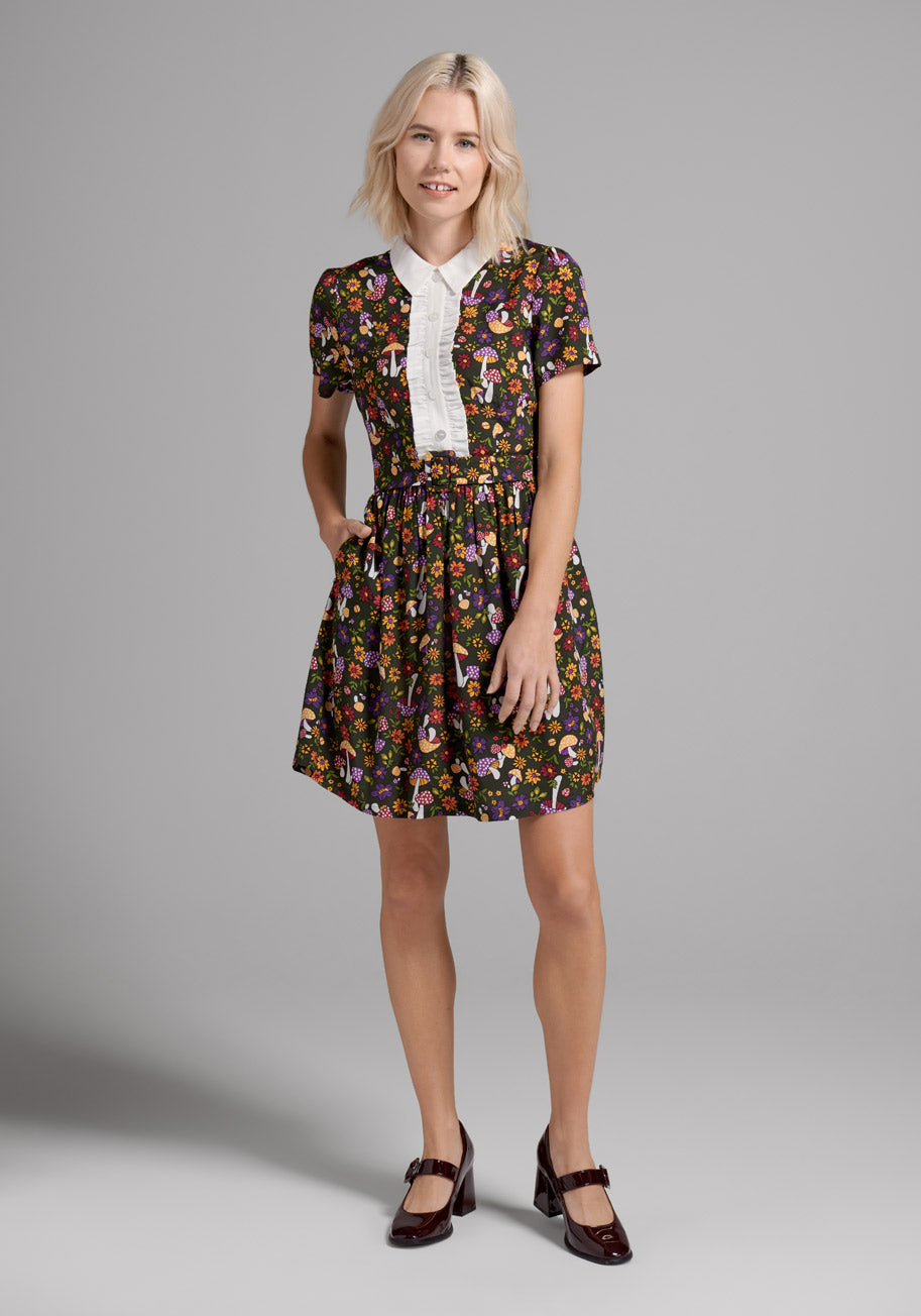 Yes, Darling Fit and Flare Dress