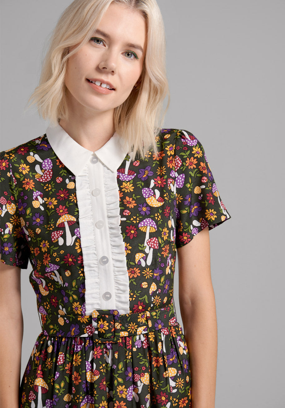 Yes, Darling Fit and Flare Dress
