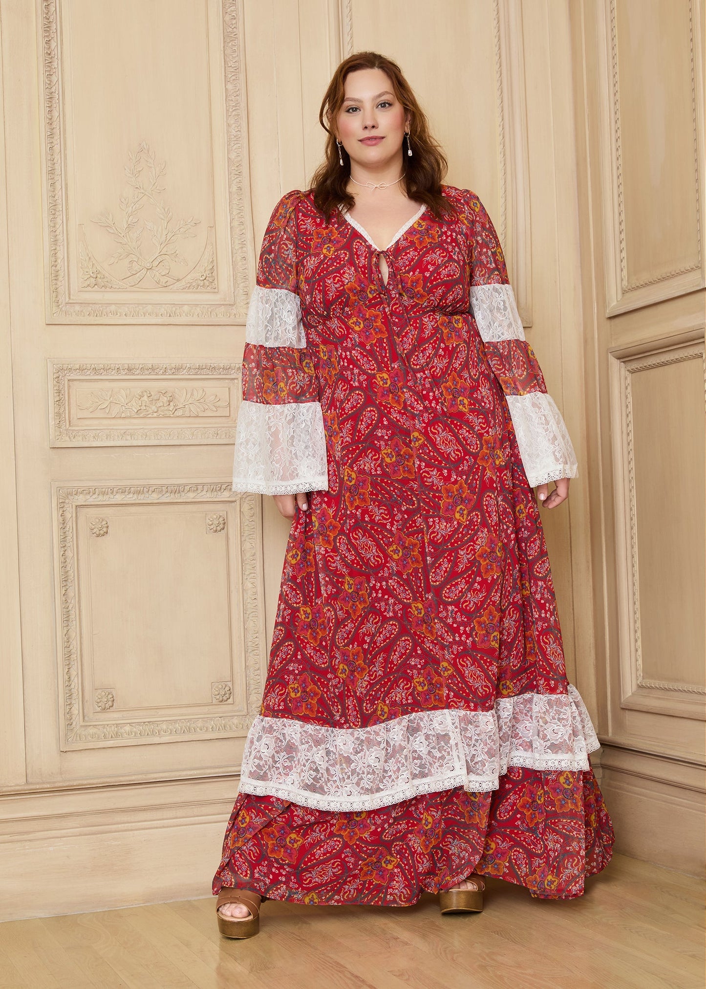 GUNNE SAX by ModCloth Josephina Bell Sleeve Dress - Limited Edition