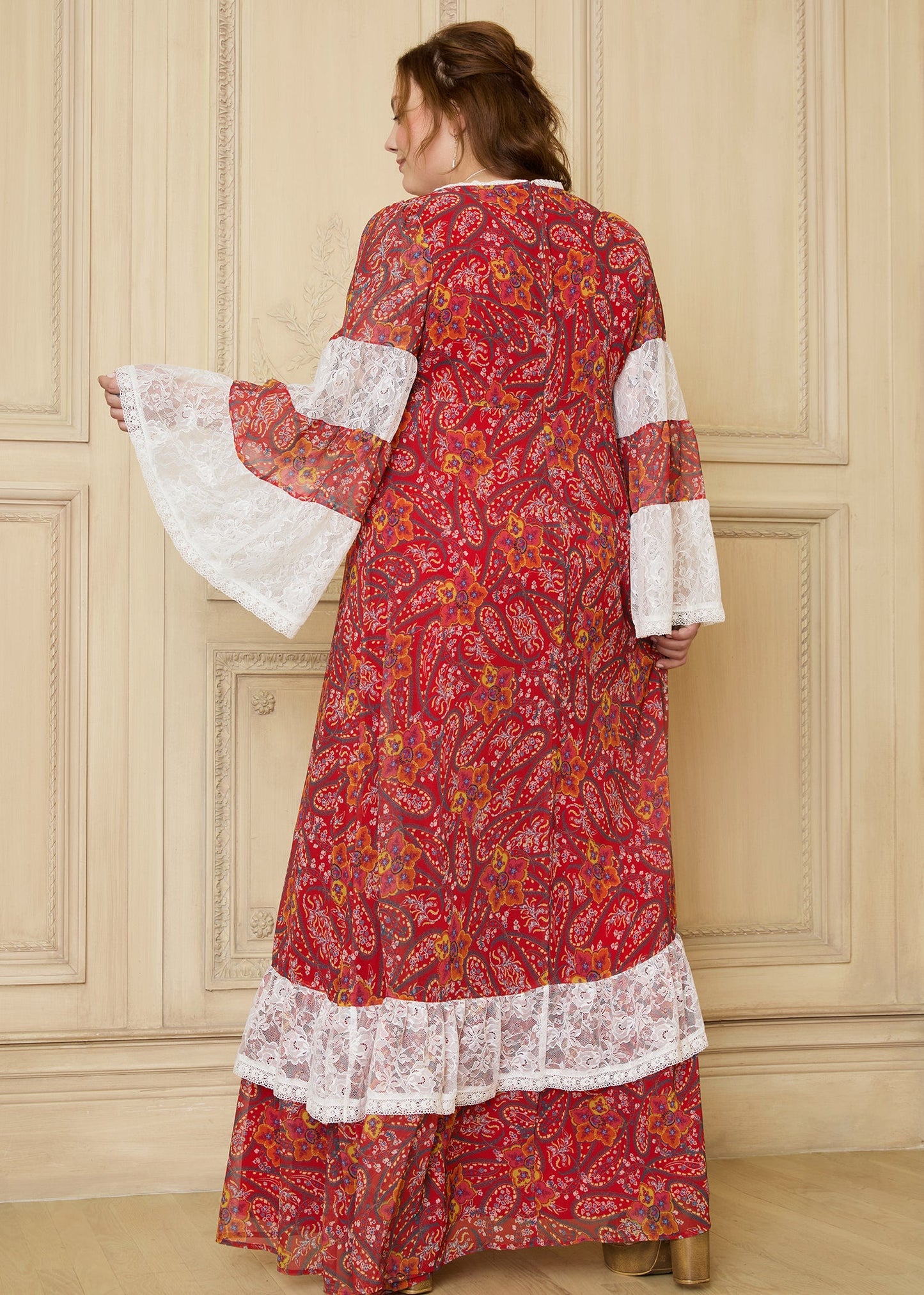 GUNNE SAX by ModCloth Josephina Bell Sleeve Dress - Limited Edition