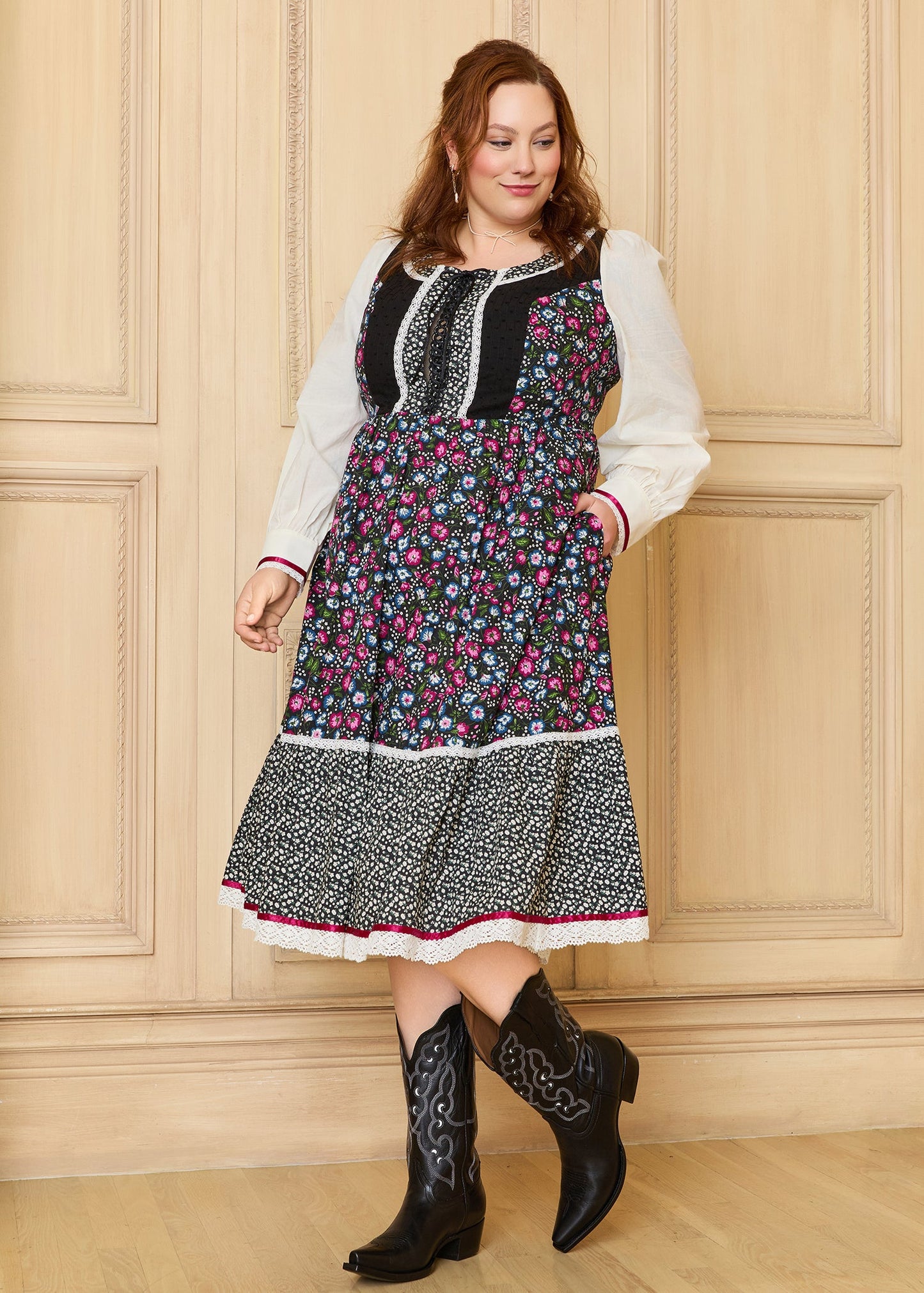 GUNNE SAX for ModCloth Madilyn Midi Dress