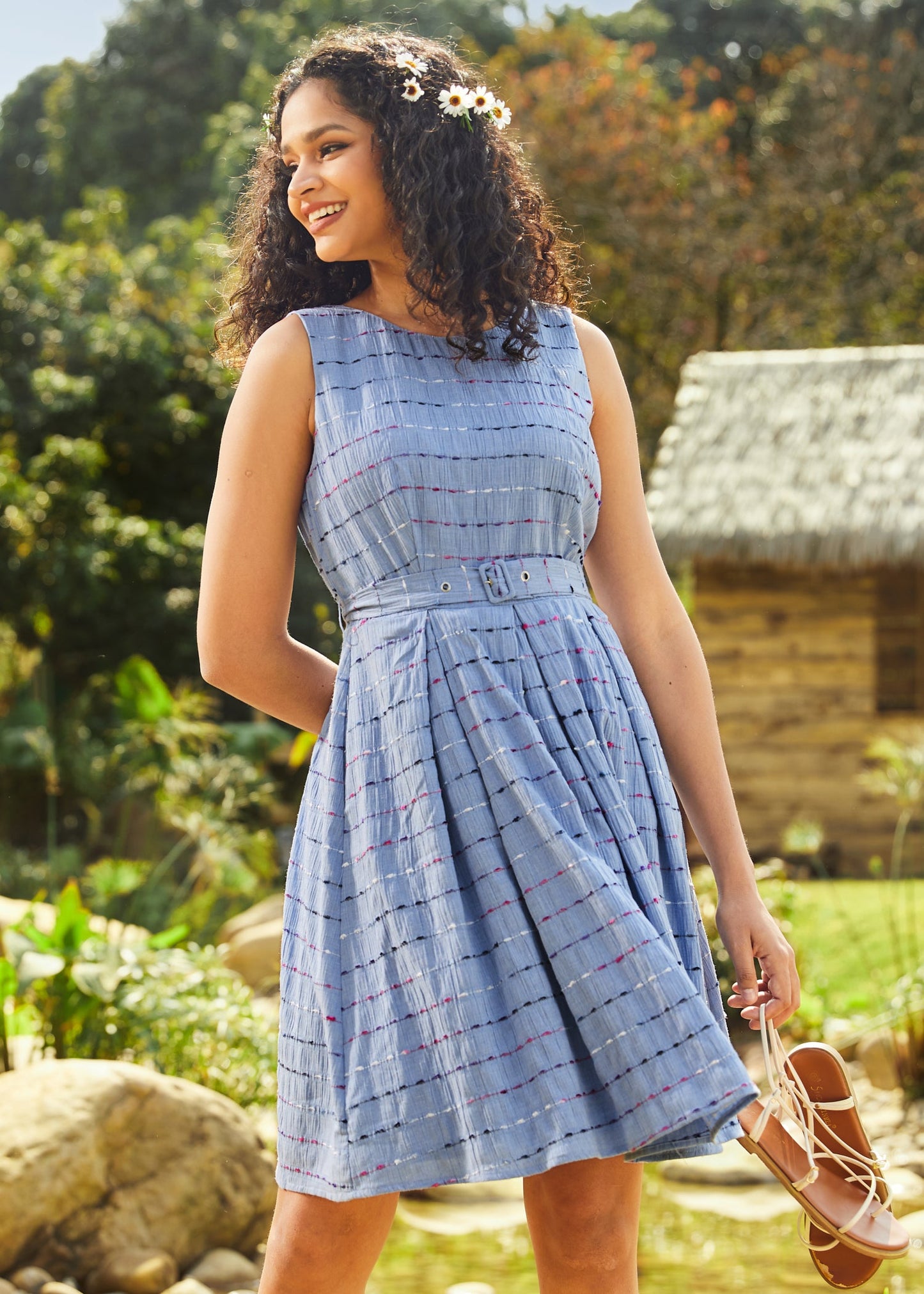 Sailor¡¯s Reverie Fit & Flare Dress