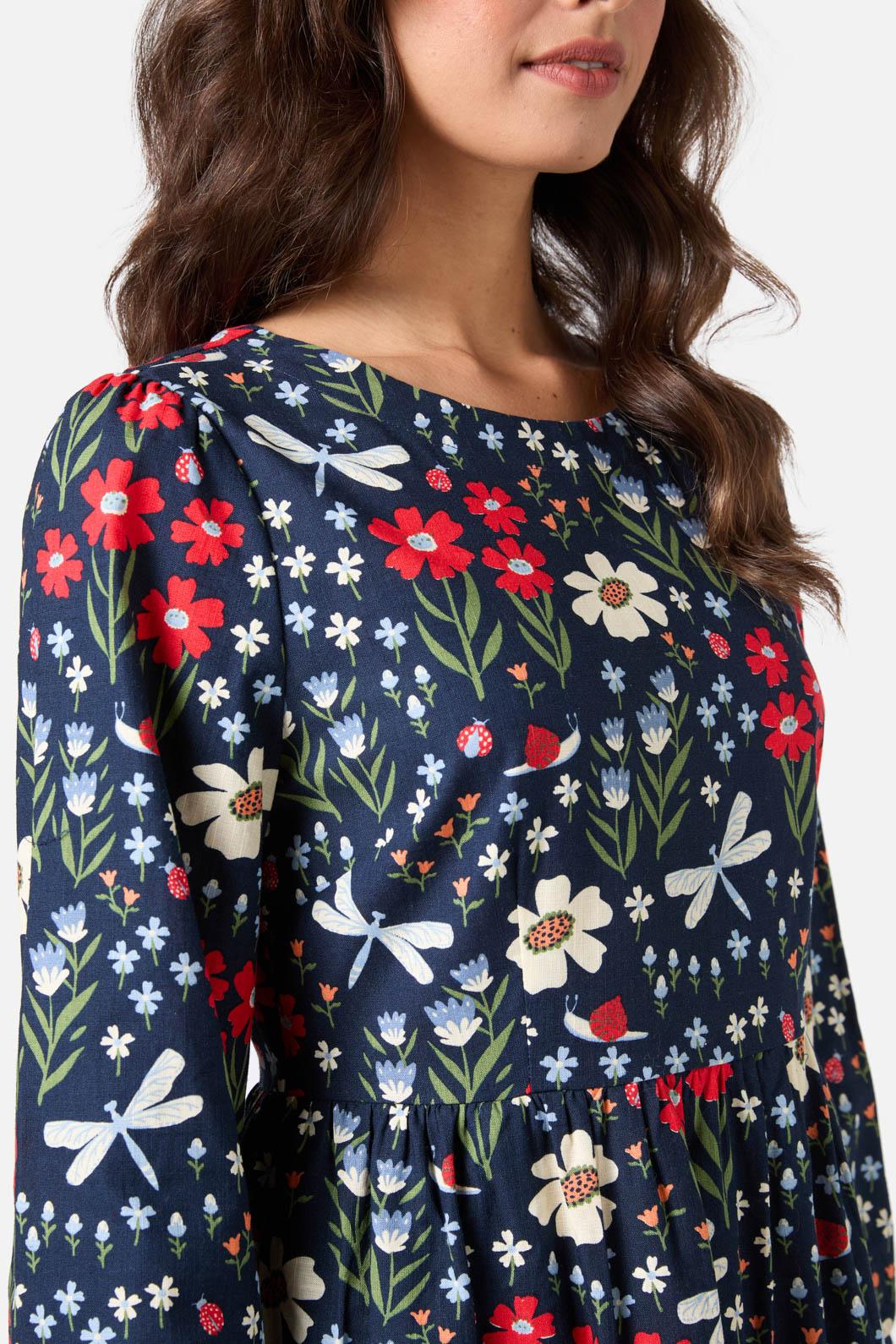 Garden Life Midi Dress