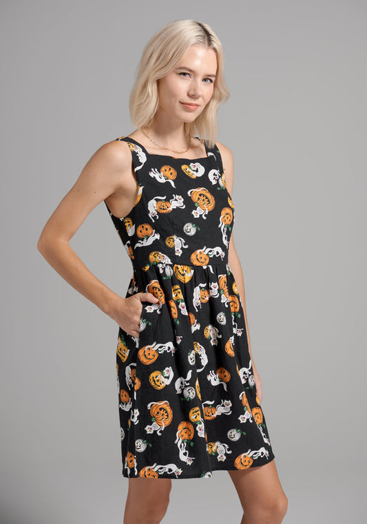 Truth Or Square Fit And Flare Dress