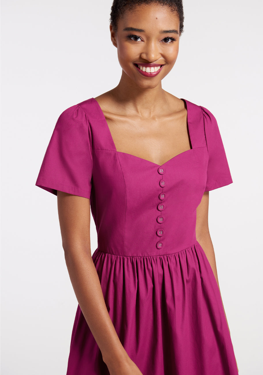 Fabulous Fit And Flare Shirt Dress