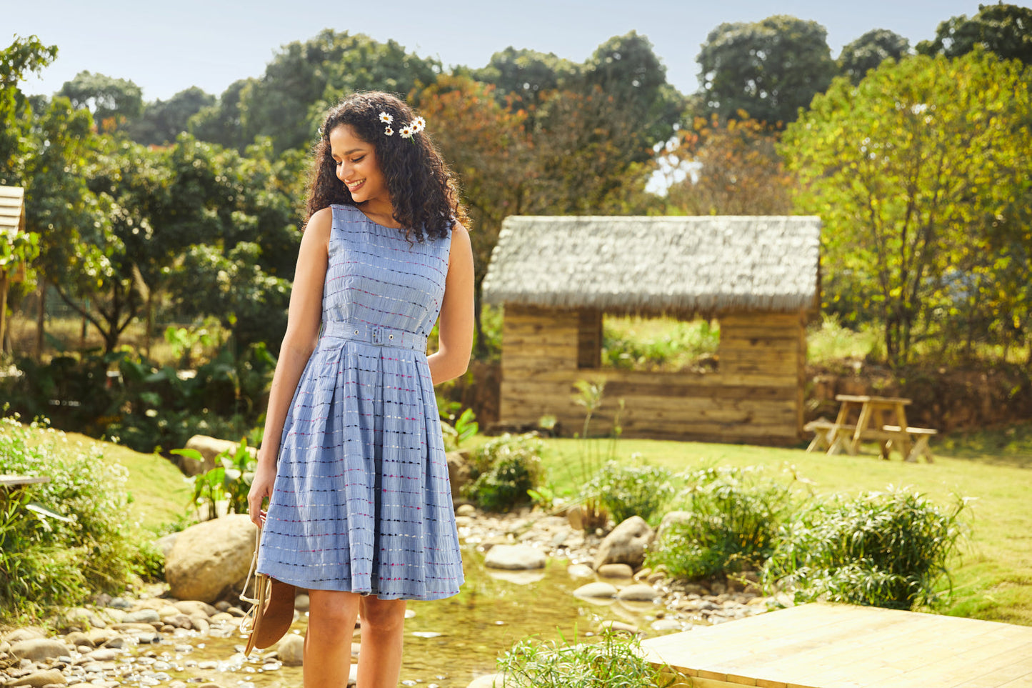Sailor¡¯s Reverie Fit & Flare Dress
